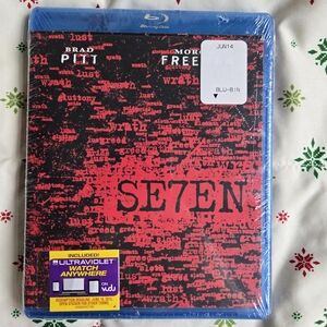 Se7en Blu-ray Disc - Red and Blue Cover